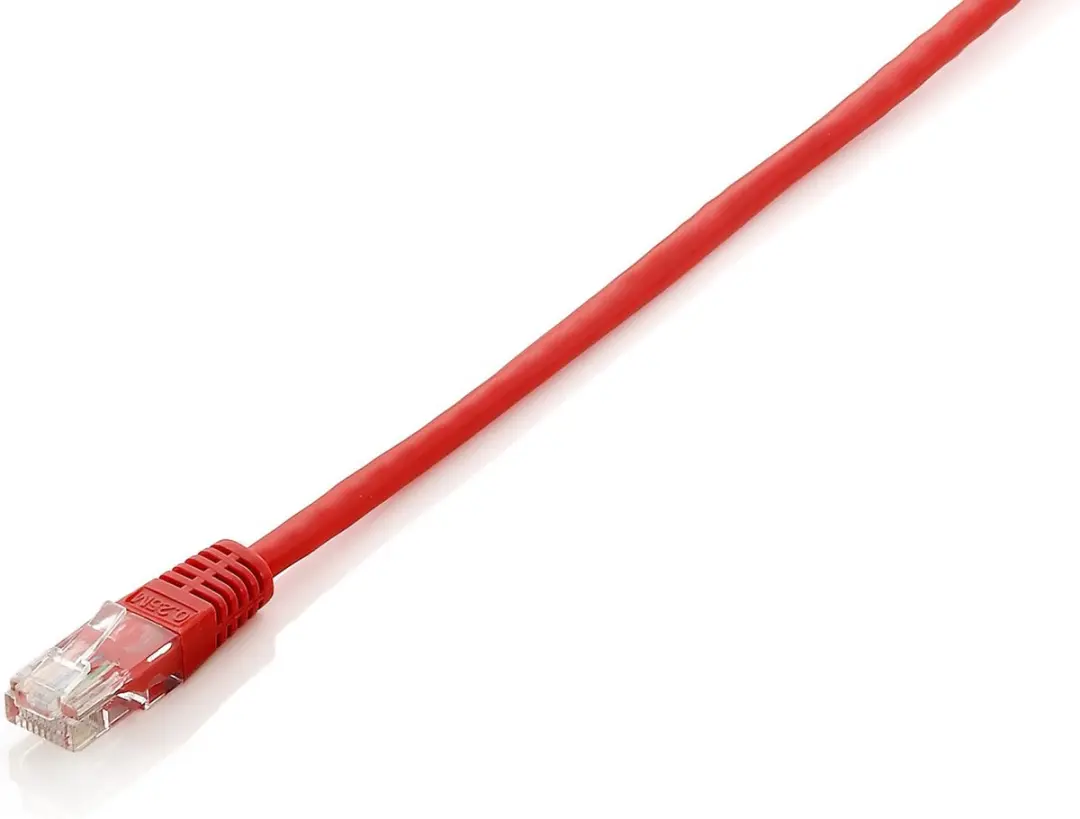 Equip Patchkabel (Cat6 U/UTP 2xRJ45 ECO Polybag 5,00 m) rood