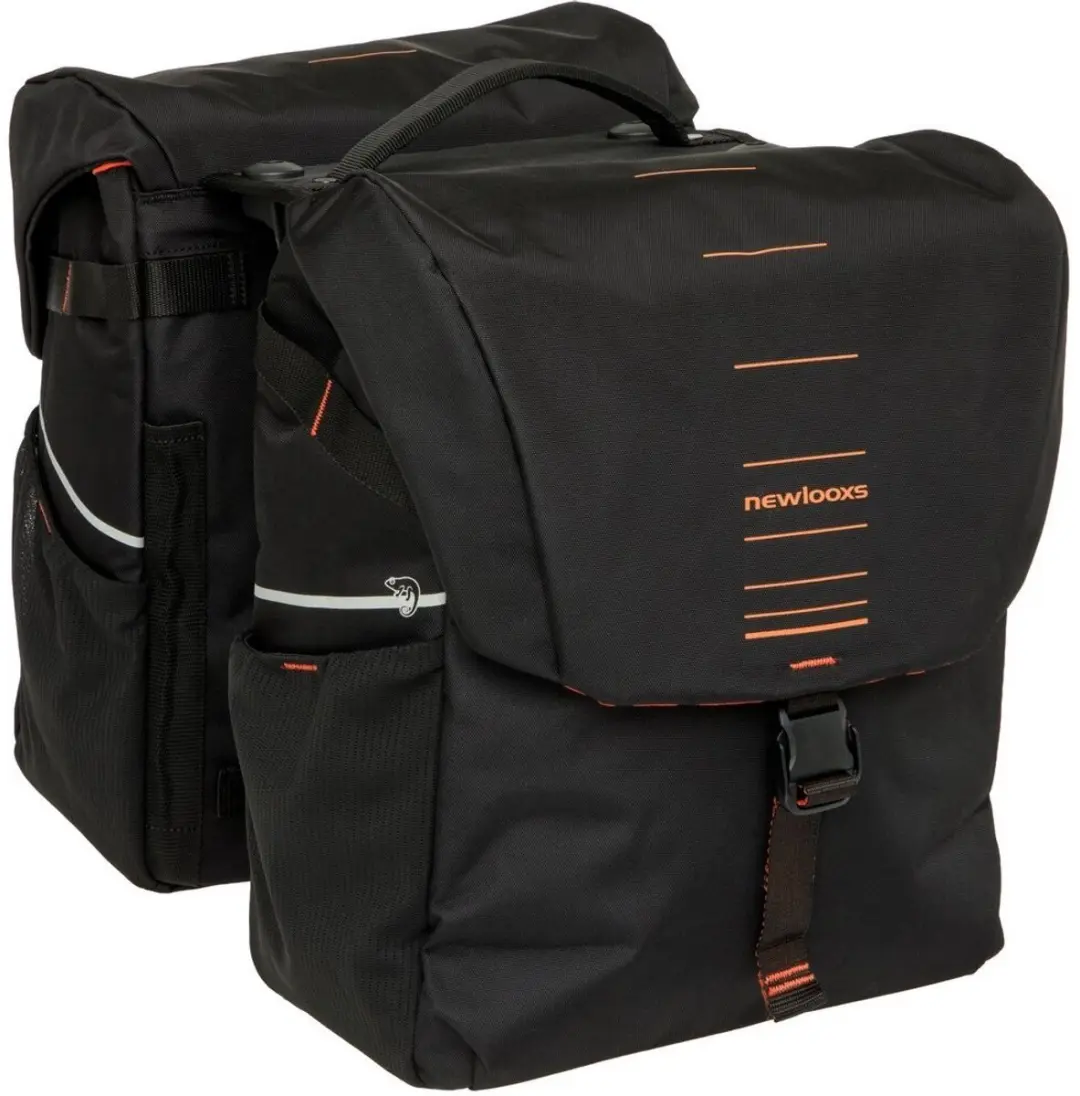 New Looxs Vigo Double Racktime 2 Dubbele Fietstas 40L