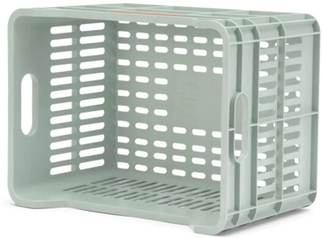 URBAN PROOF Junior Fietskrat 15L - Misty Mint - afbeelding 3 van 5