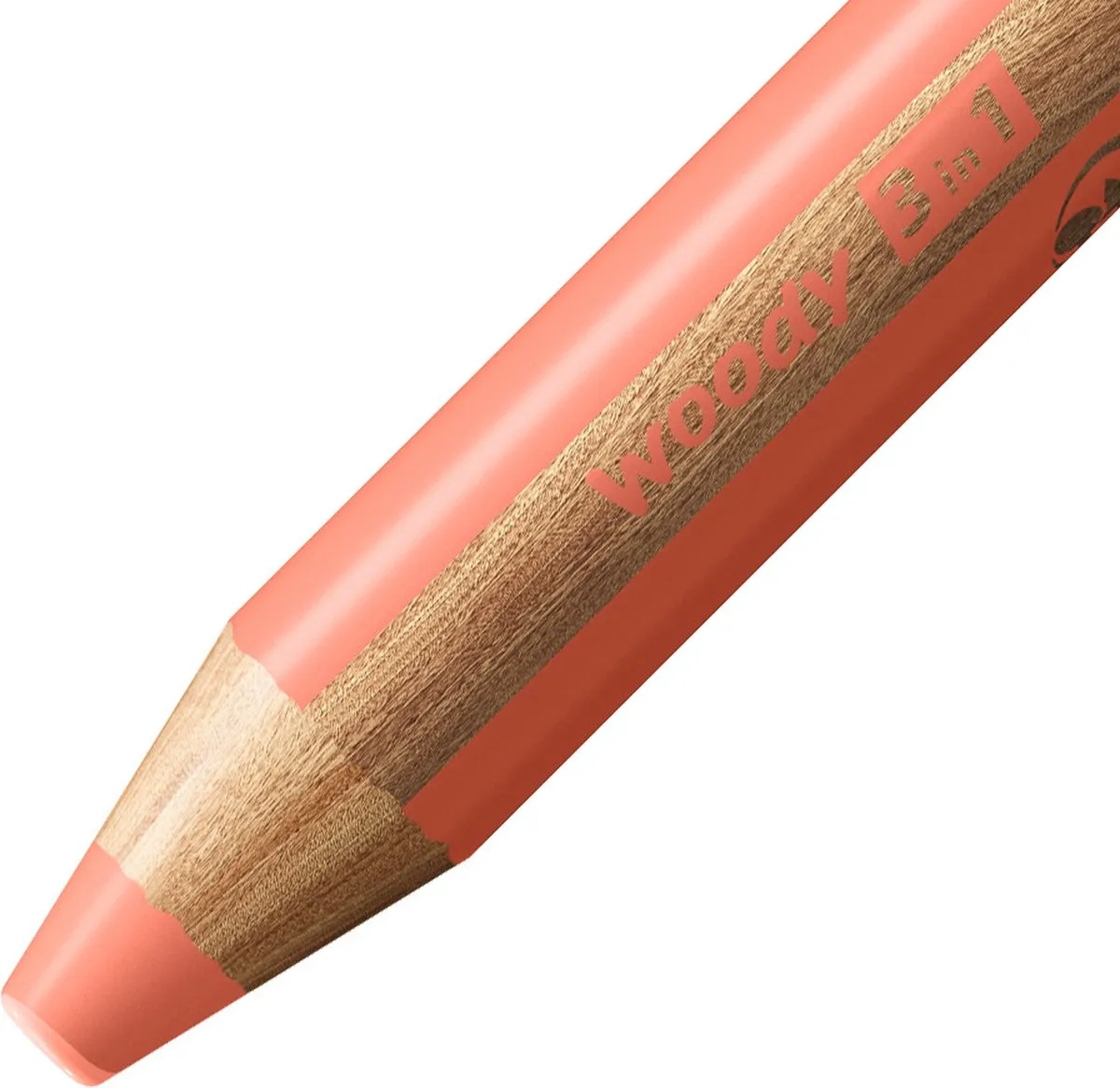 STABILO Woody 3in1 Potlood Rood - Ø20mm