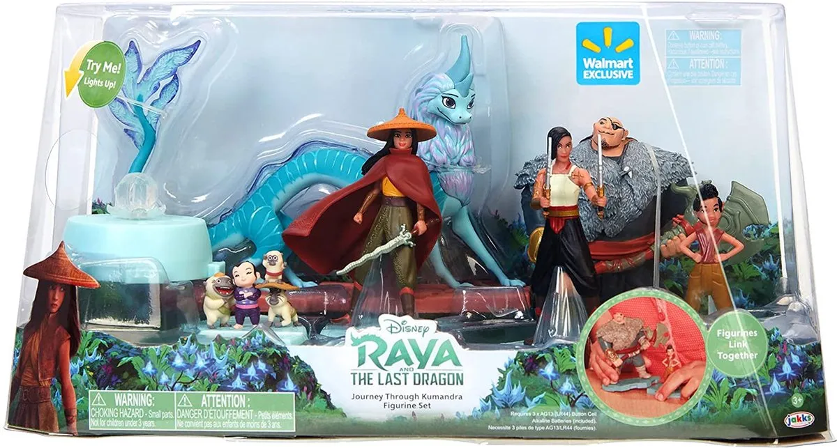 Disney Raya en de Laatste Draak Reis Speelset - Blauw