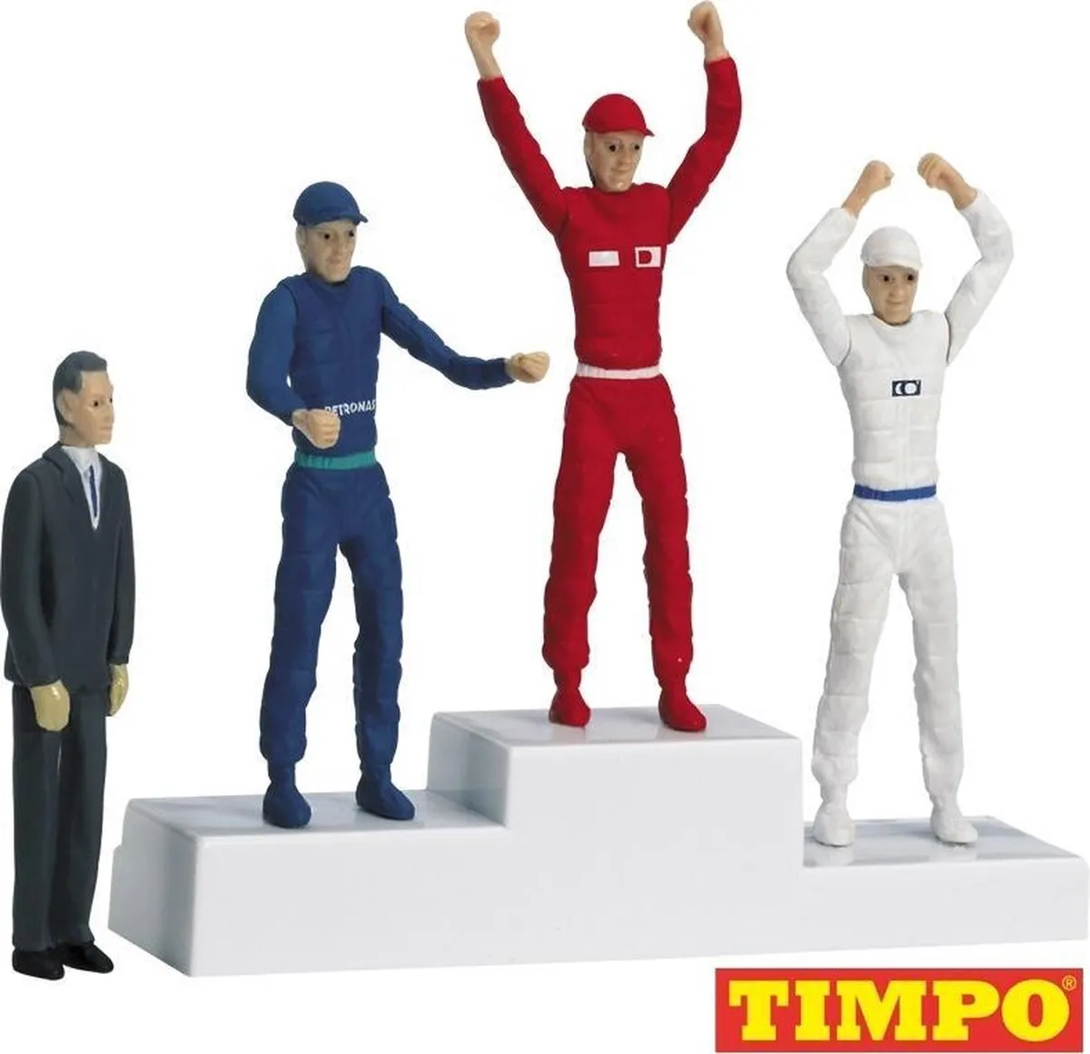 Carrera CAR20021121 Winnaarspodium - 4 Figuren - Multi