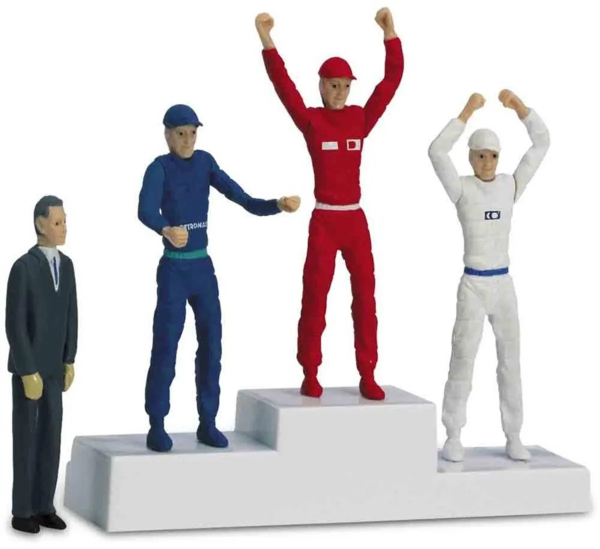 Carrera CAR20021121 Winnaarspodium - 4 Figuren - Multi