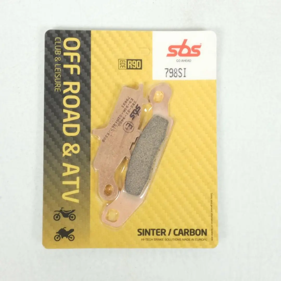 Plaquette frein AVD Métal Fritté Carbone SBS pour quad Kawasaki 700 KVF Prairi
