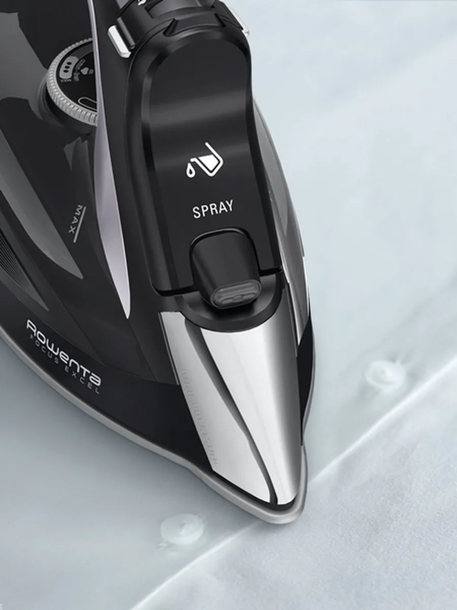 Rowenta Focus Excel DW5320 Stoomstrijkijzer 2200W - Zwart/Grijs