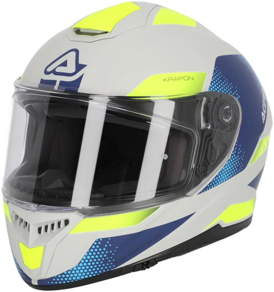 Acerbis Krapon Grijs Blauwe Integraalhelm - Helm