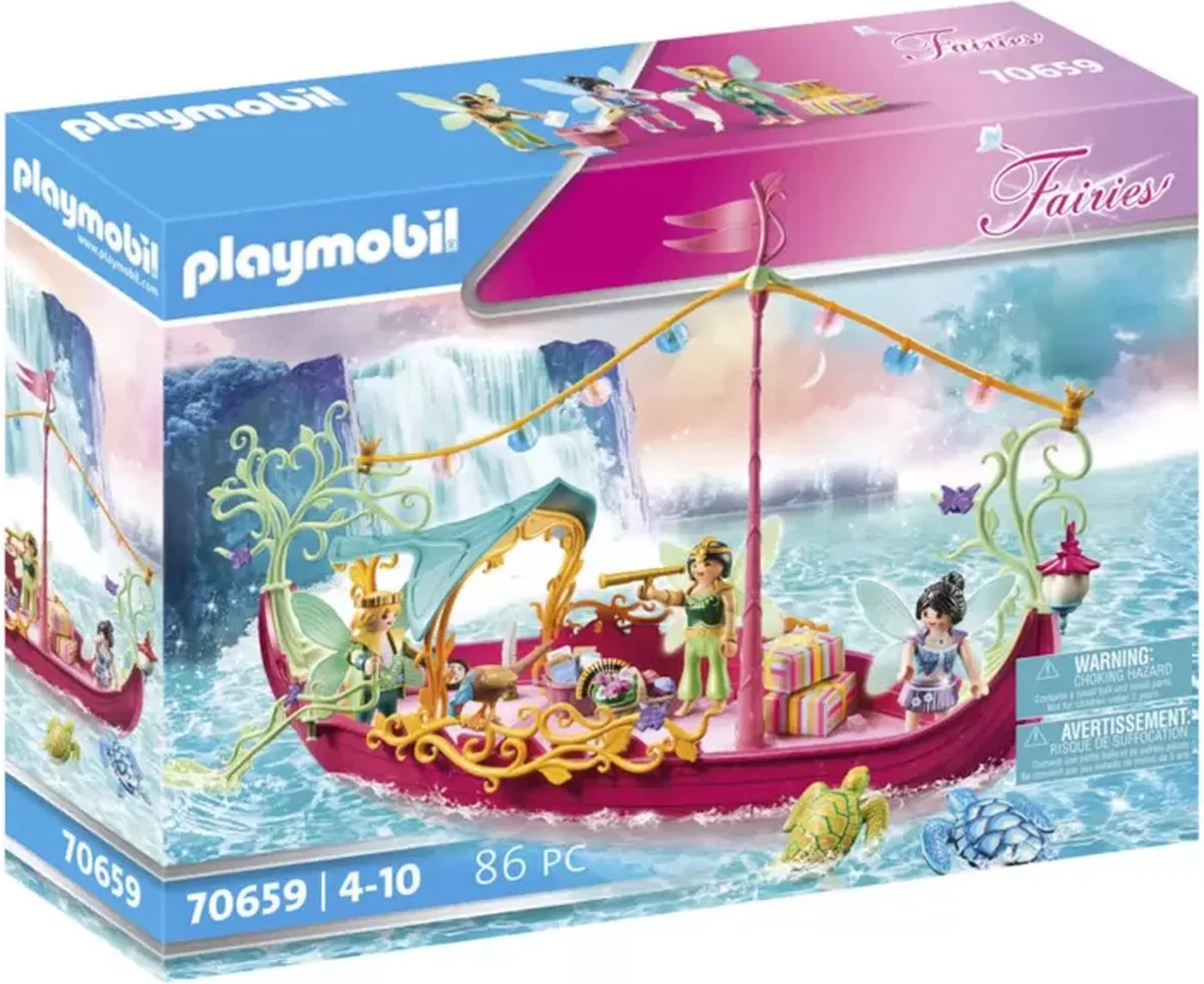 Playmobil Fairies Romantische Feeënboot 70659 - Multicolor