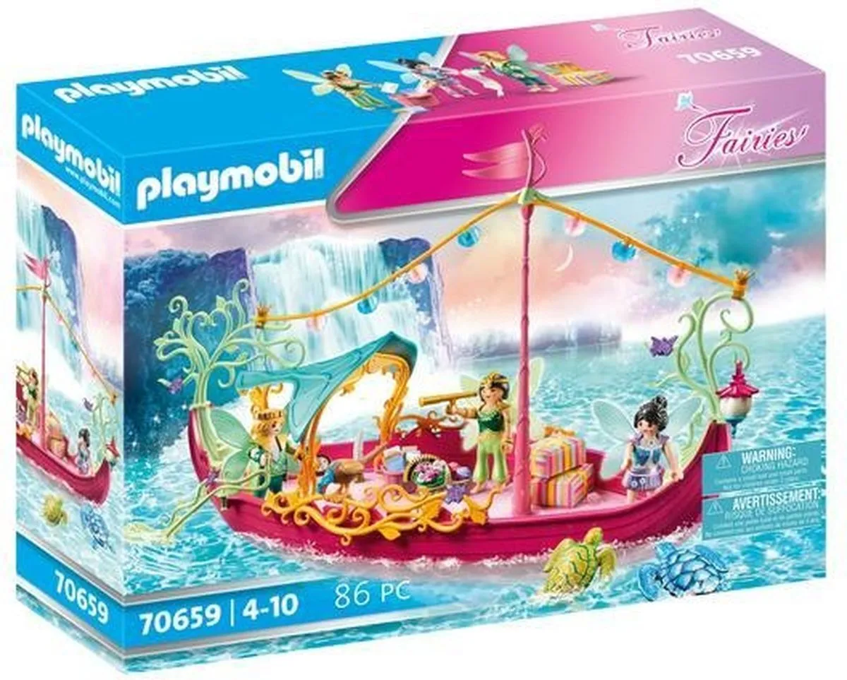 Playmobil Fairies Romantische Feeënboot 70659 - Multicolor
