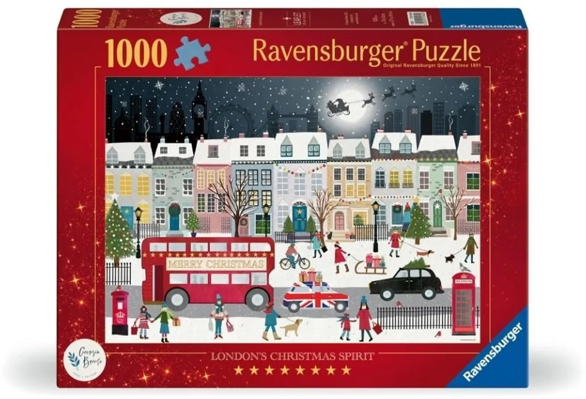 Ravensburger London’s Christmas Spirit Legpuzzel 1000 Stuks - Multicolor