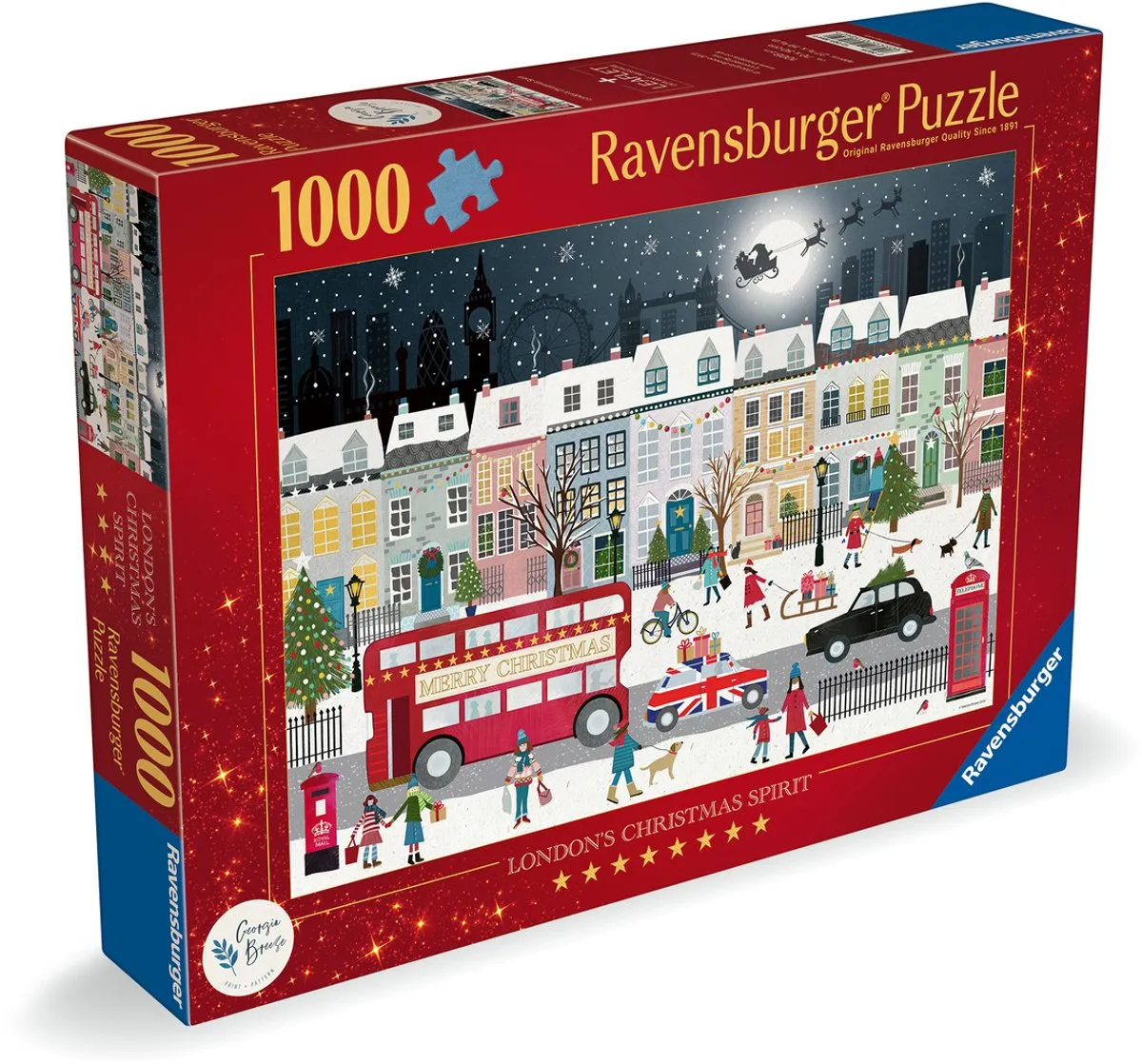 Ravensburger London’s Christmas Spirit Legpuzzel 1000 Stuks