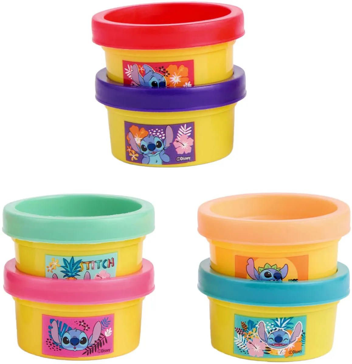Disney Stitch Okidoki Dough Partypack