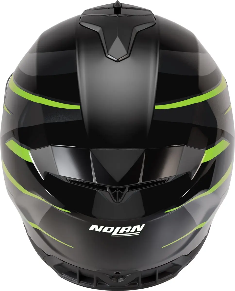 Nolan N80-8 Fervo Helm - XXS - Zwart/groen - afbeelding 3 van 6