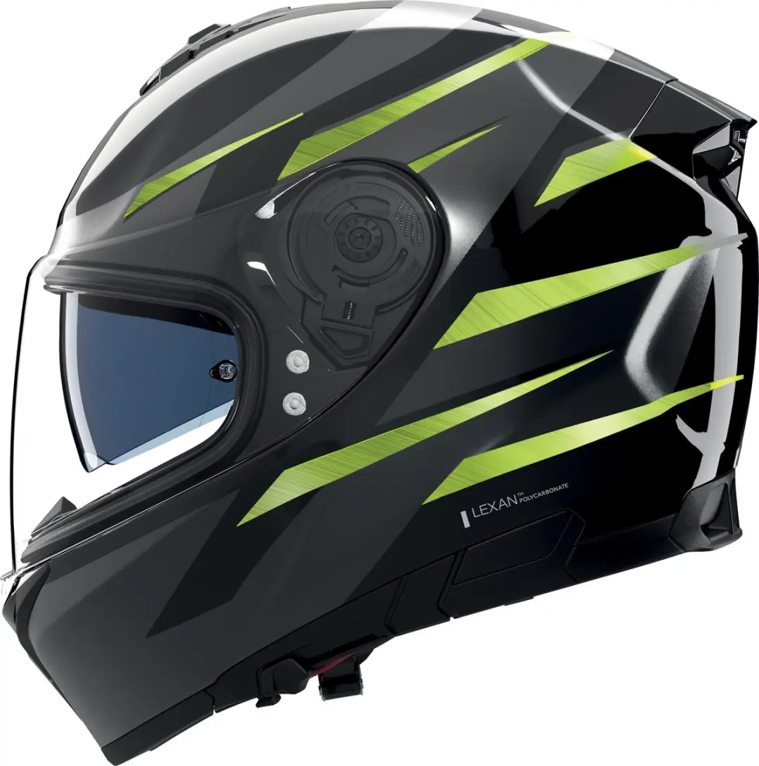 Nolan N80-8 Fervo Helm - XXS - Zwart/groen - afbeelding 2 van 6