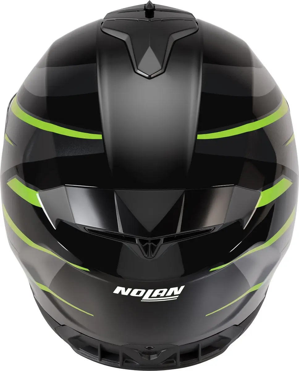 Nolan N80-8 Fervo Helm - XXS - Zwart/groen - afbeelding 6 van 6