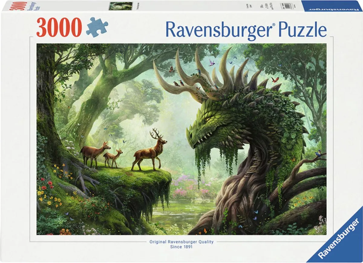 Ravensburger De Bosdraak Ontwaakt Legpuzzel 3000 Stuks - Meerkleurig