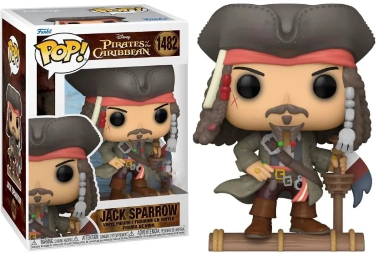 Funko Pop Disney Jack Sparrow #1482 - Pirates of the Caribbean