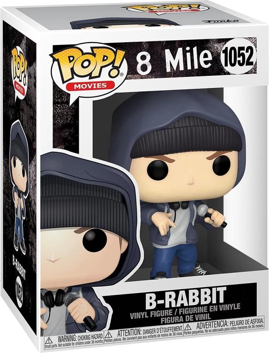 Funko Pop 8 Mile Rabbit 35545 - Multi - afbeelding 2 van 2