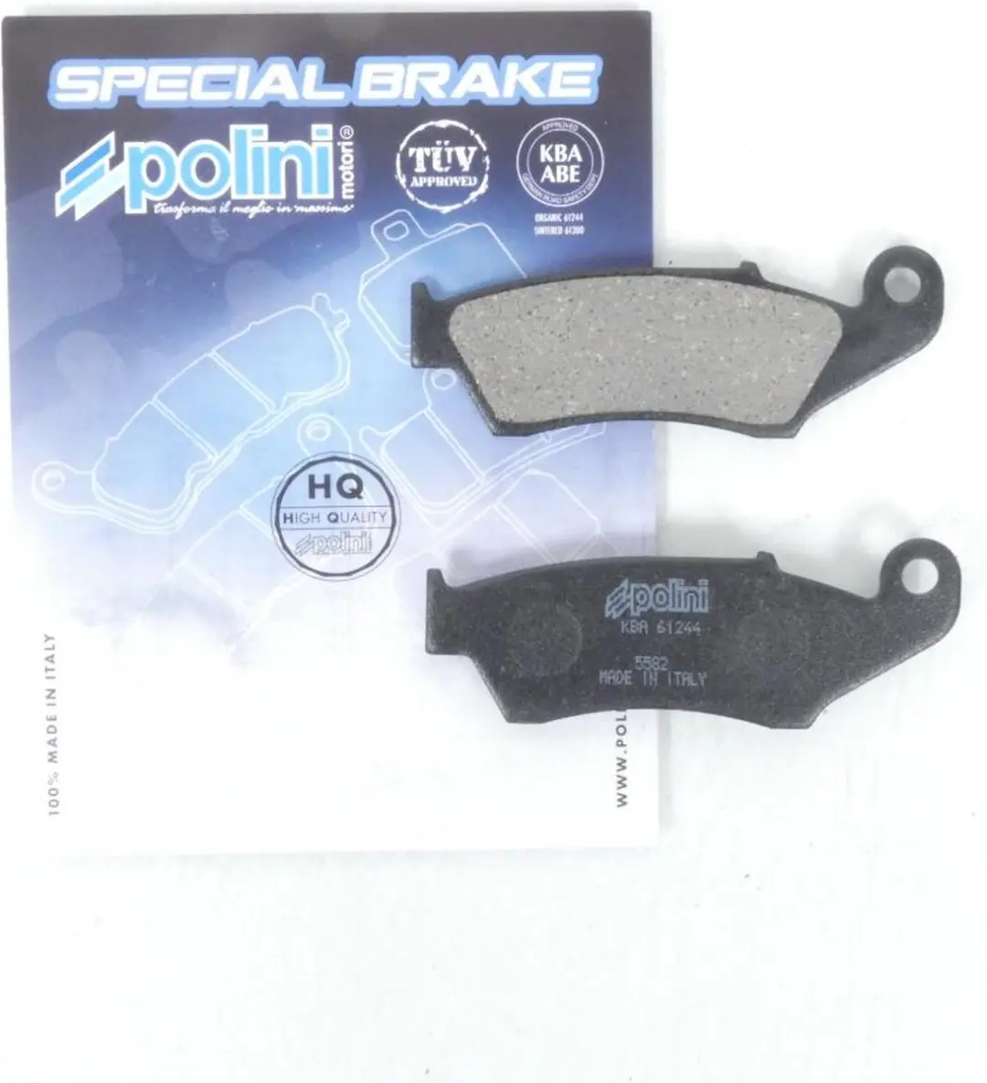 Plaquette de frein Polini pour Moto Honda 125 XLR Après 1993 Neuf