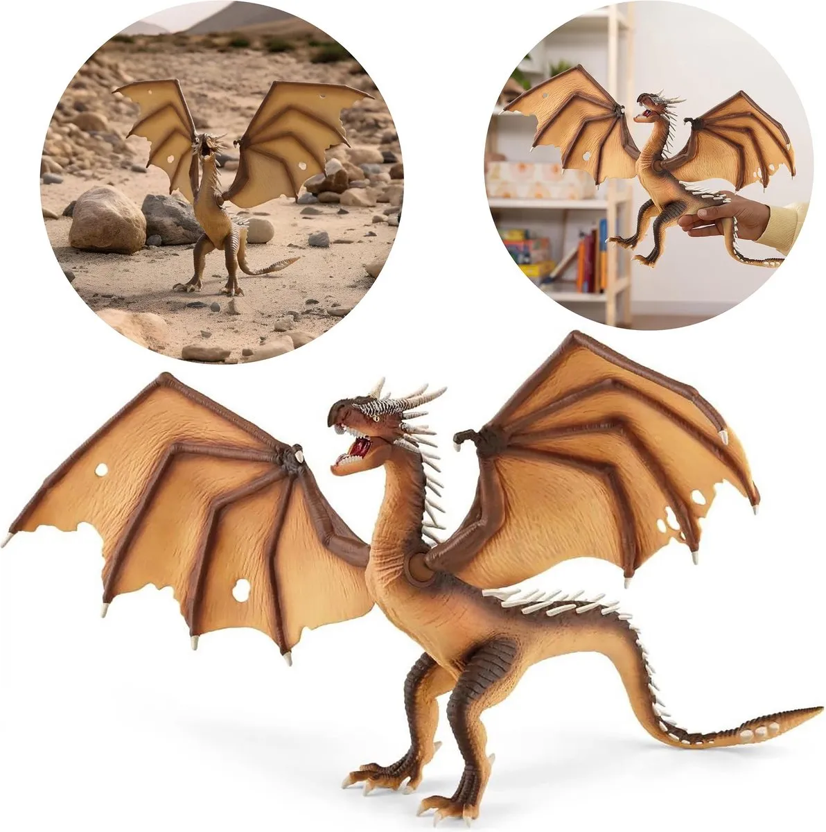Schleich Hongaarse Hoornstaart 13989 Harry Potter - Bruin