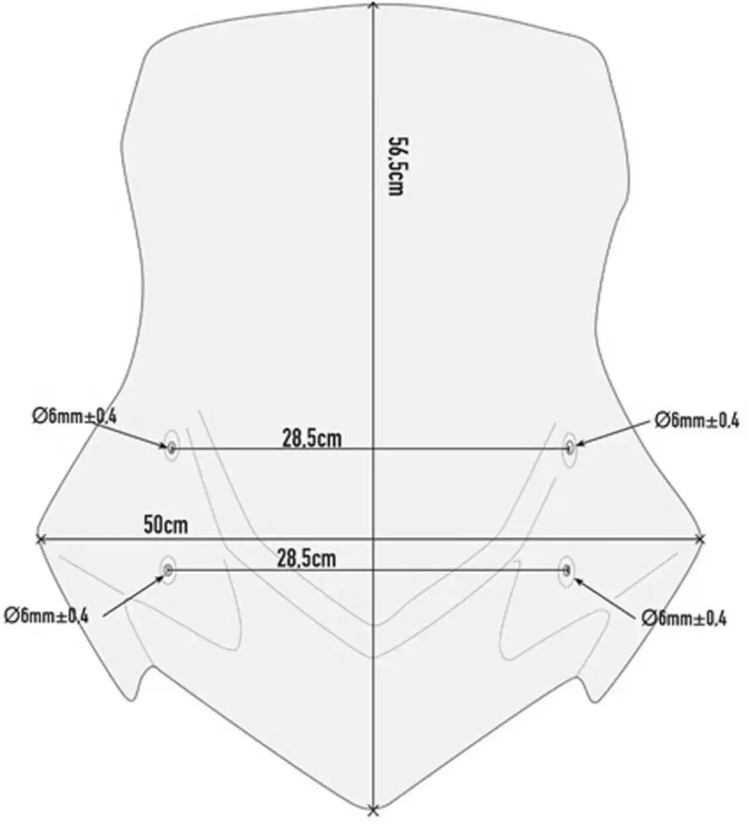 Givi D2119st Yamaha XT1200Z Super Tenere Voorruit - Transparant