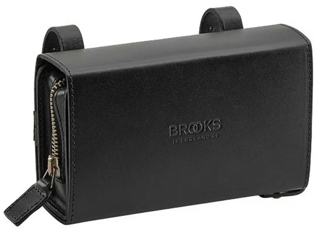Brooks D-Shaped 1L Zadeltas - Zwart - afbeelding 2 van 6