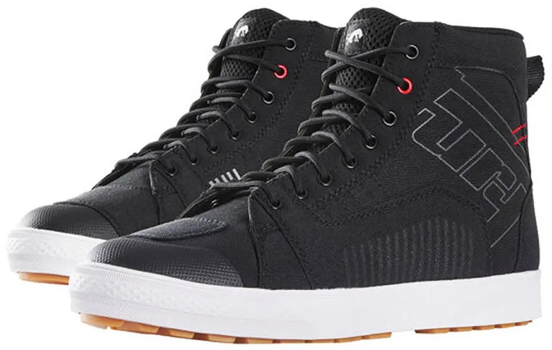 Furygan Stockton Air D30 Schoenen Zwart Rood