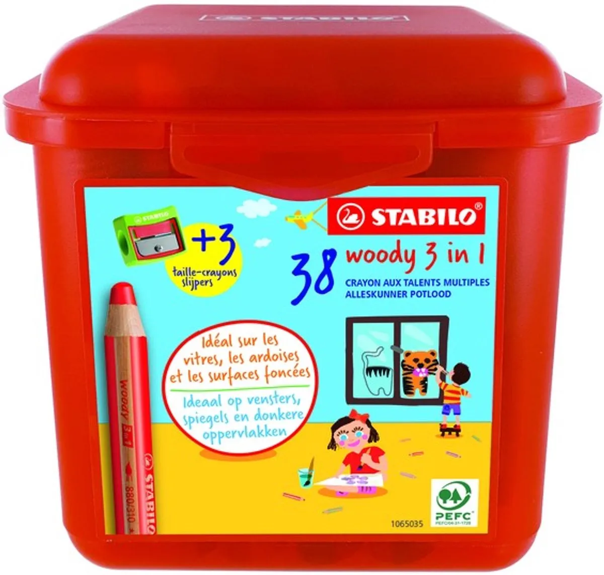 STABILO Woody 3-in-1 Multi Talent Kleurpotloden