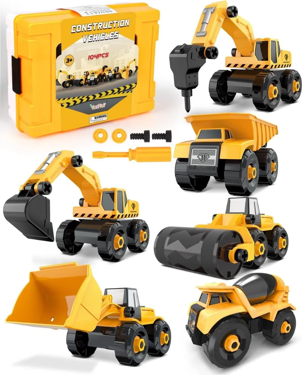 Vtech Bouwvoertuig Graafmachine 6-in-1