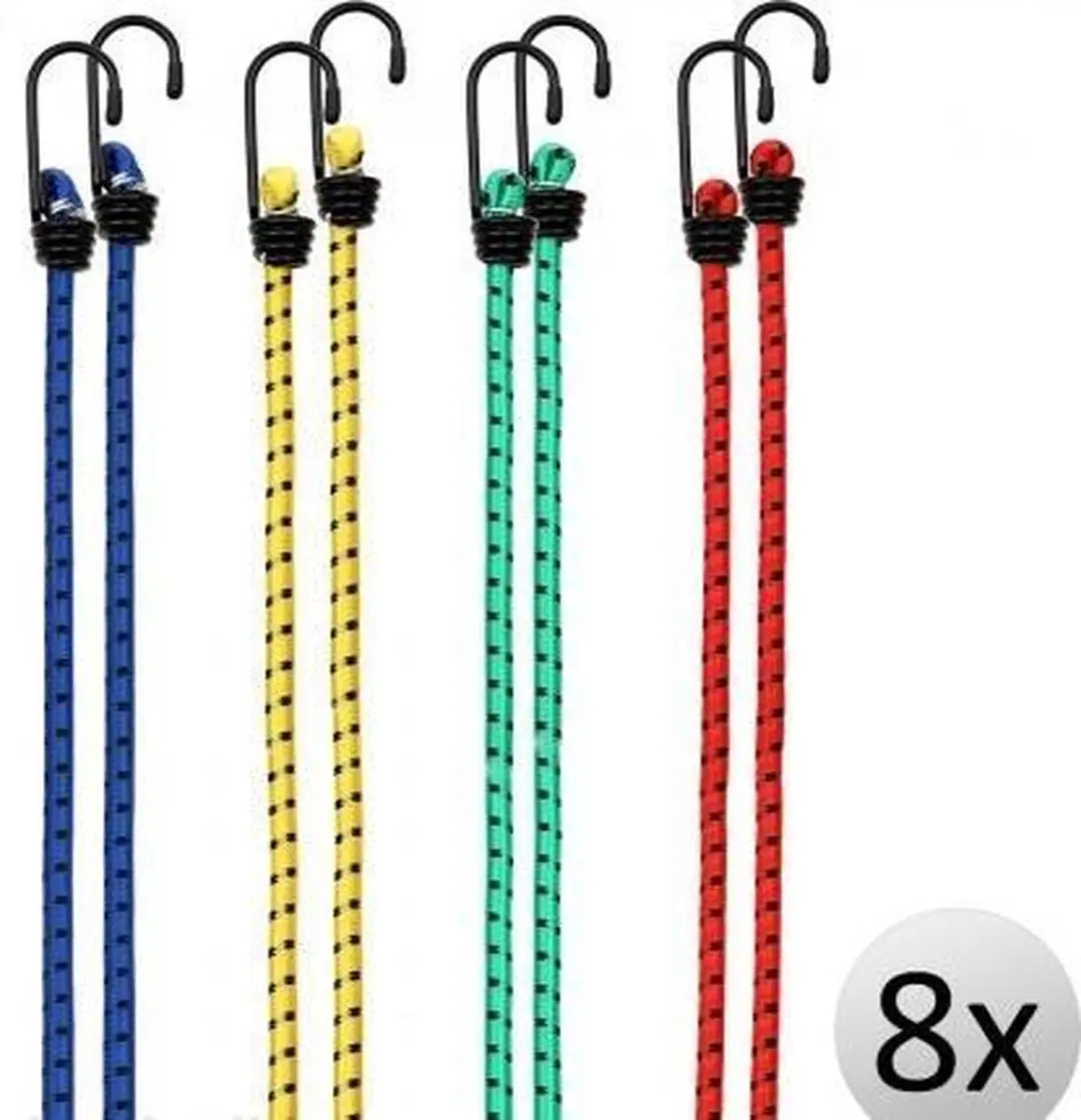 Deuba Rubberen Spanbanden Set 8 Stuks