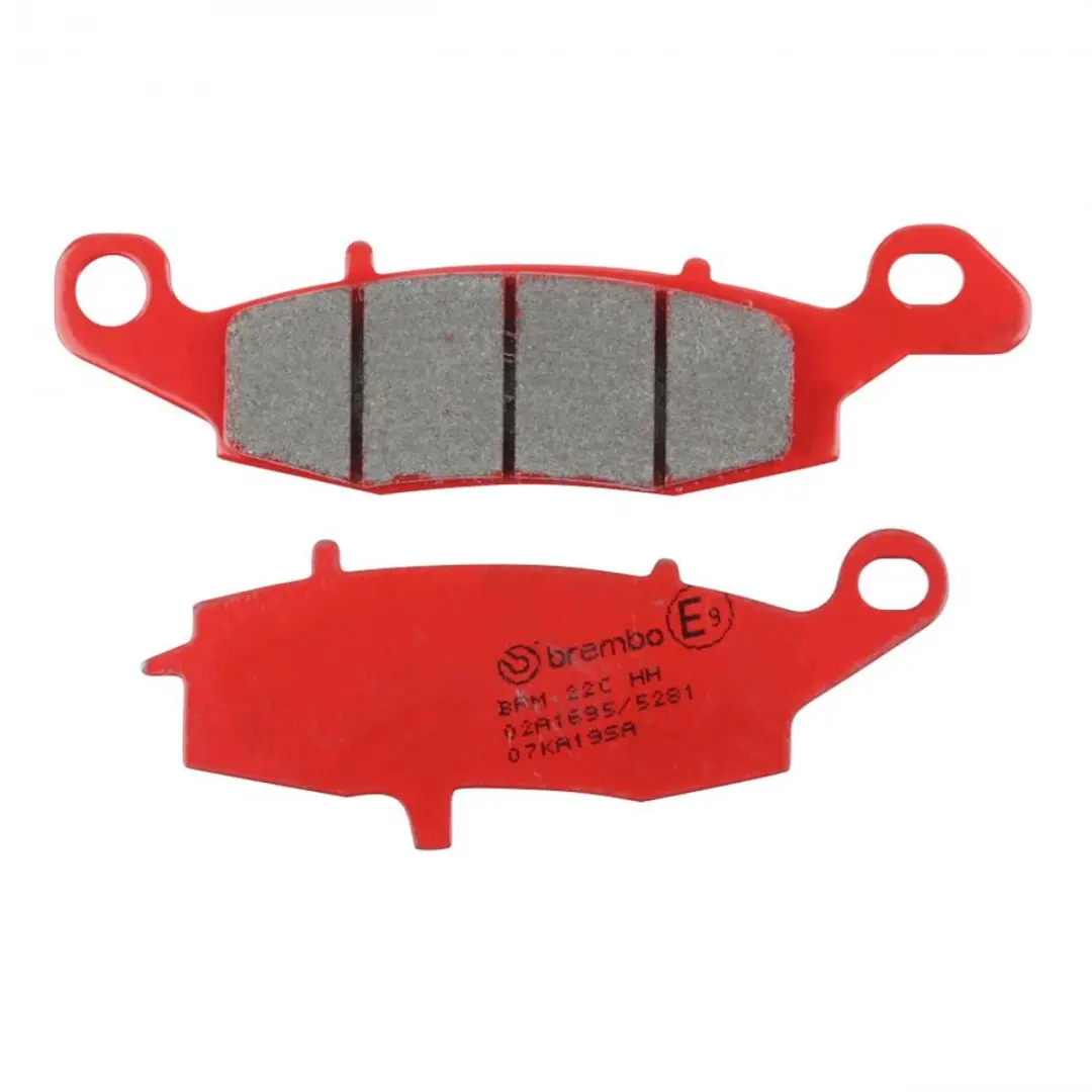 Brembo Plaquette Remmen Kawasaki 1700 Vulcan 07KA19SA - Rood