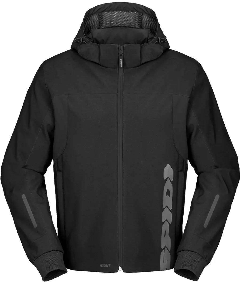 Spidi Hoodie H2Out II Black Anthracite L