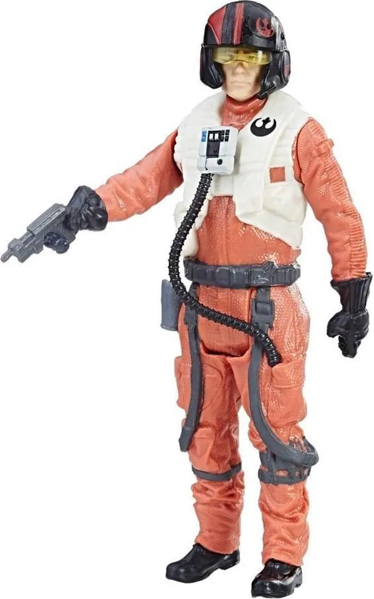 Star Wars Poe Dameron Resistance Pilot Actiefiguur - The Last Jedi - Multicolor