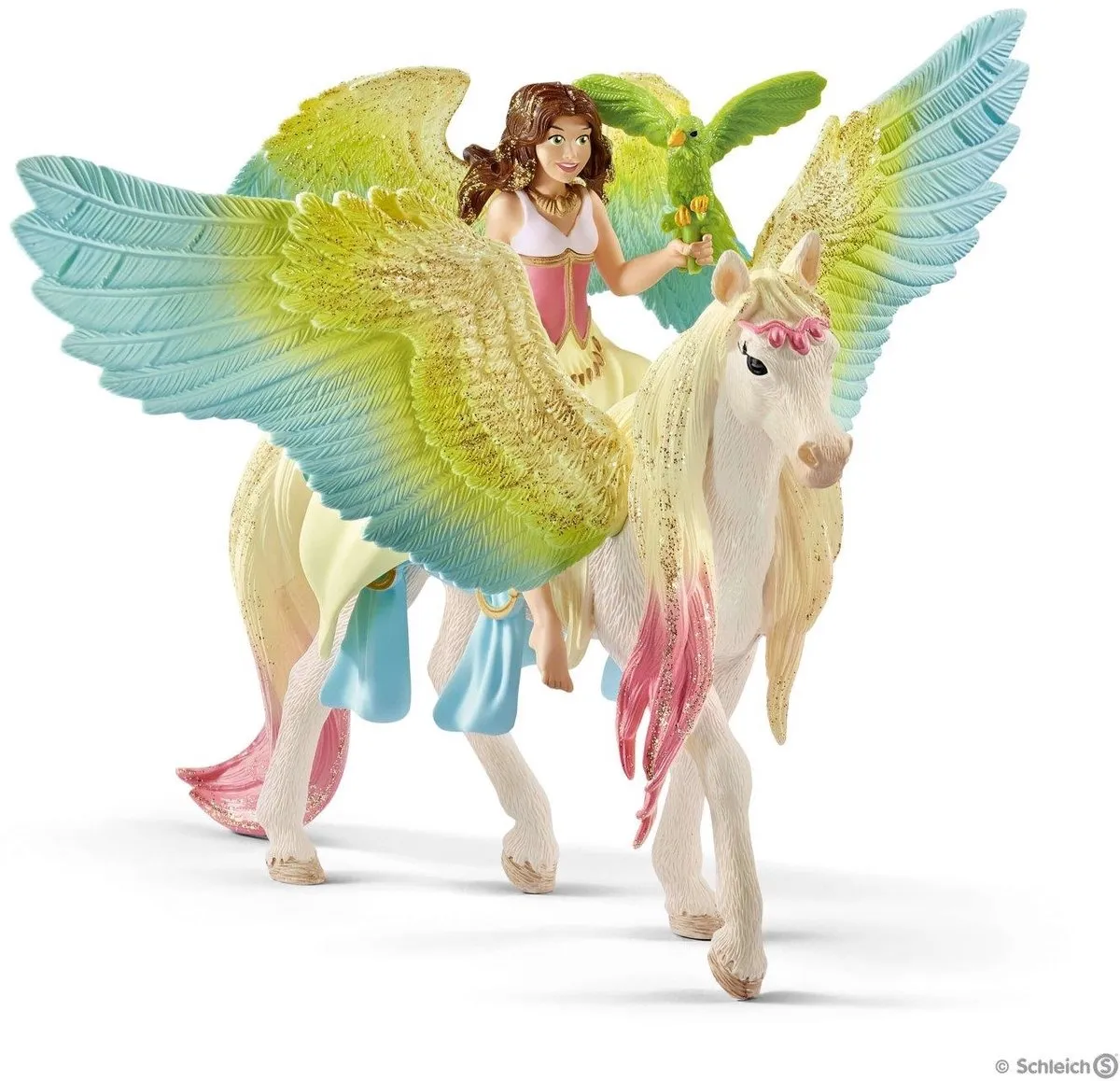 Schleich Bayala Surah Glitterpegasus Speelfiguur 70566 - Multi