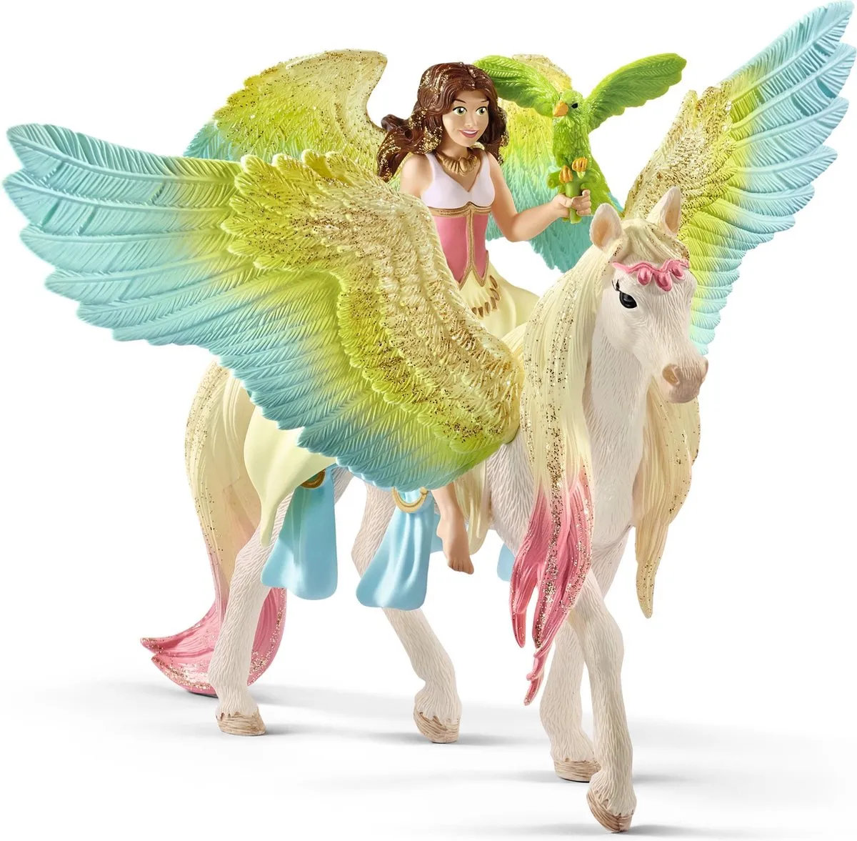 Schleich Bayala Surah Glitterpegasus Speelfiguur 70566