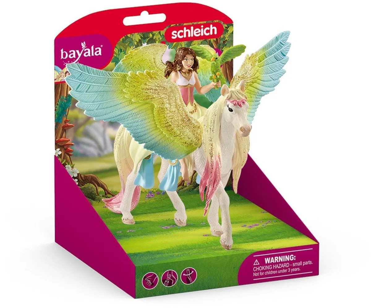 Schleich Bayala Surah Glitterpegasus Speelfiguur 70566 - Multi
