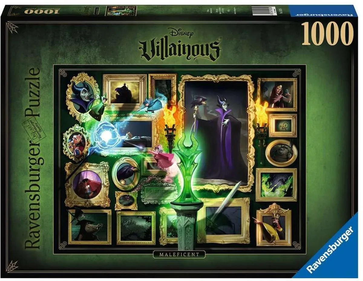 Ravensburger Disney Villainous Malificent Legpuzzel 1000 Stuks