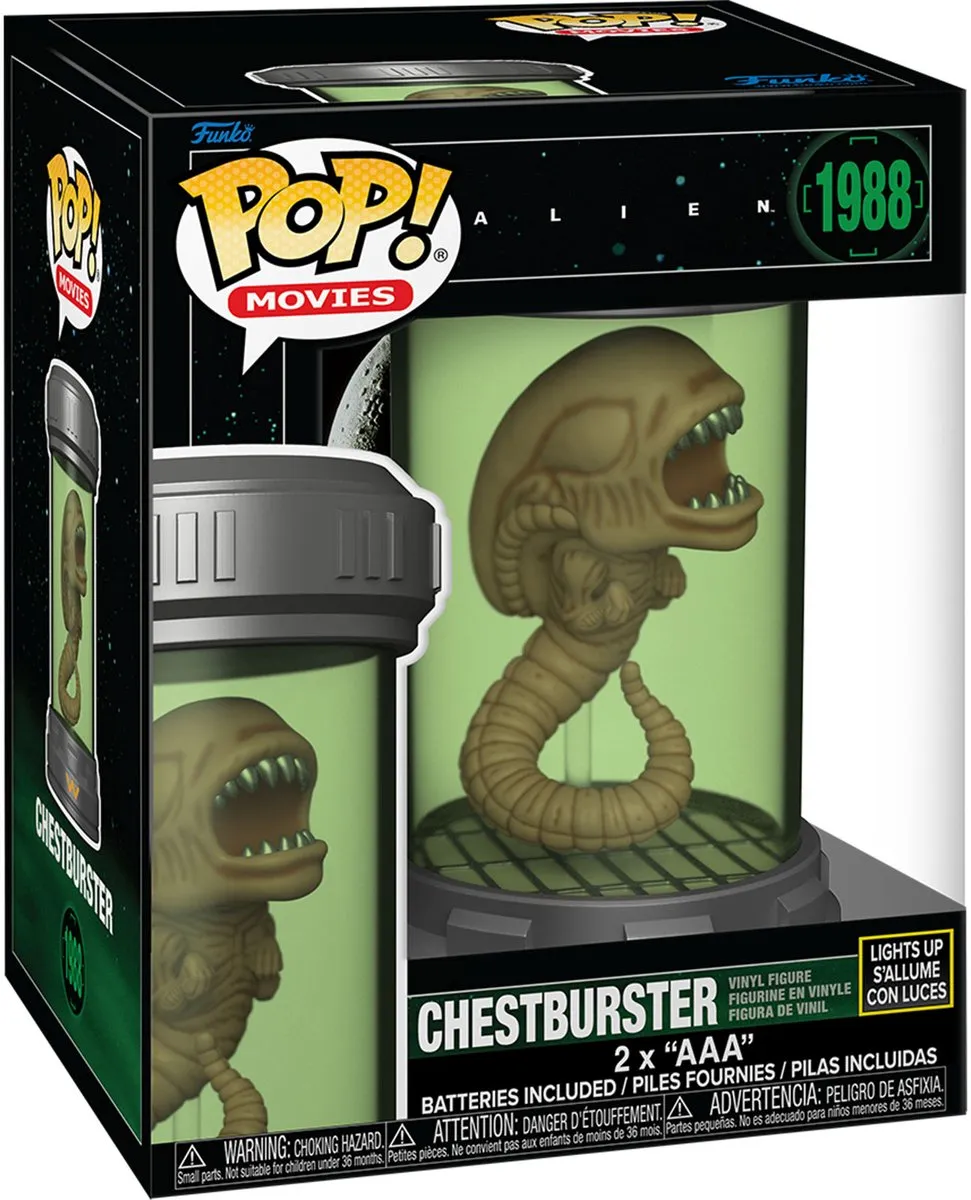 Funko Pop! Movies Alien Xenomorph Premium SFX Light-Up #1988