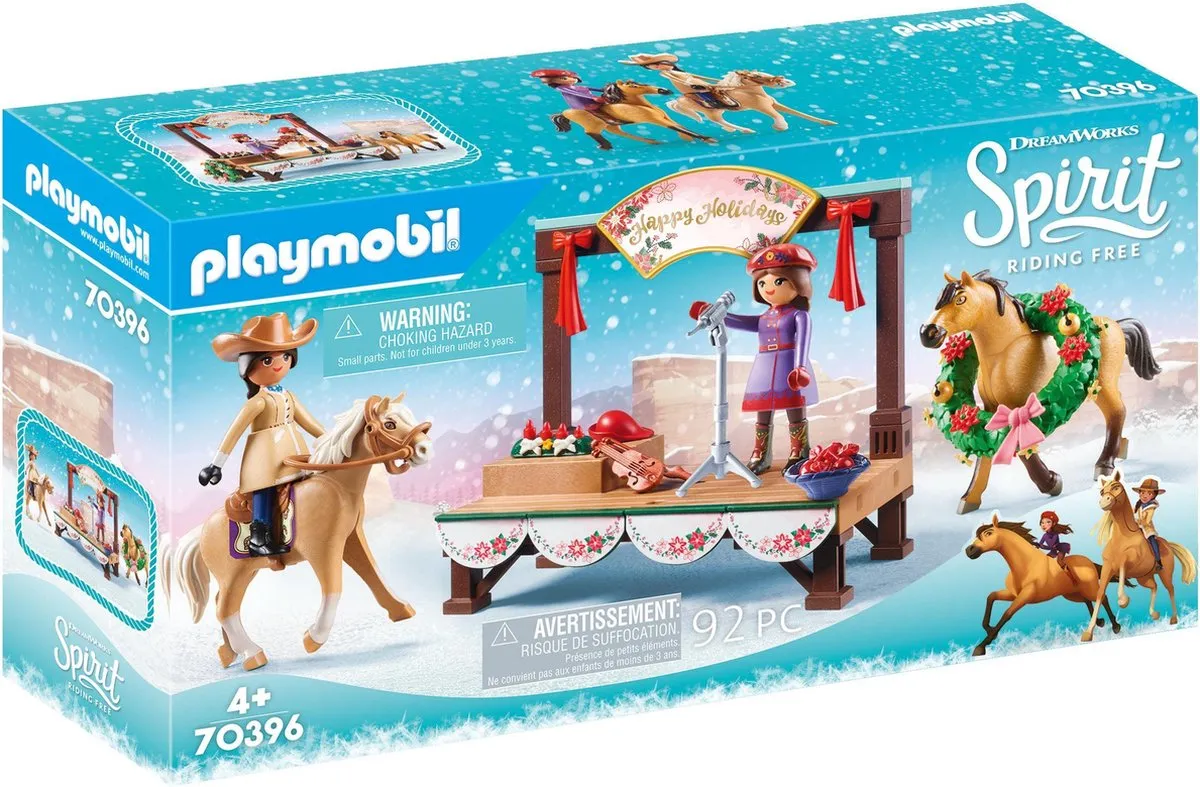 Playmobil Spirit Kerstmis Concert 70396