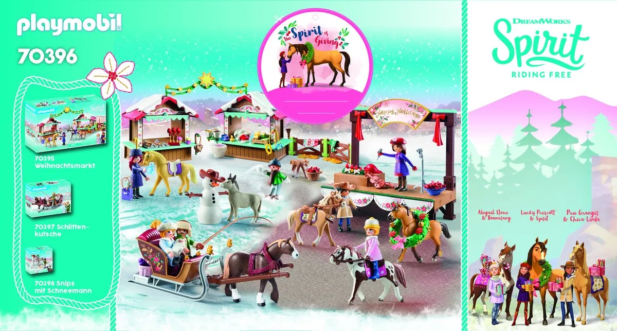 Playmobil Spirit Kerstmis Concert 70396