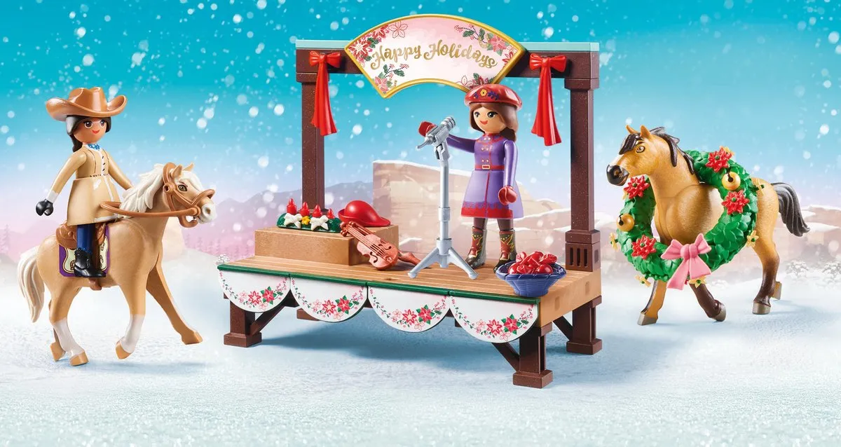 Playmobil Spirit Kerstmis Concert 70396