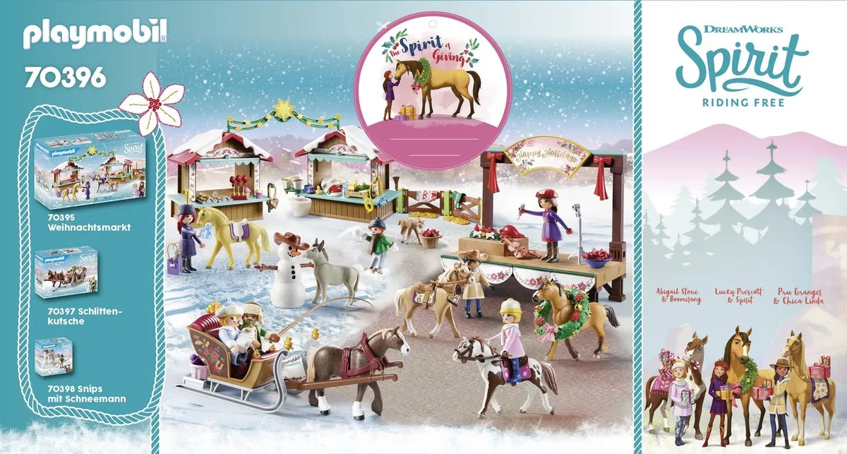 Playmobil Spirit Kerstmis Concert 70396