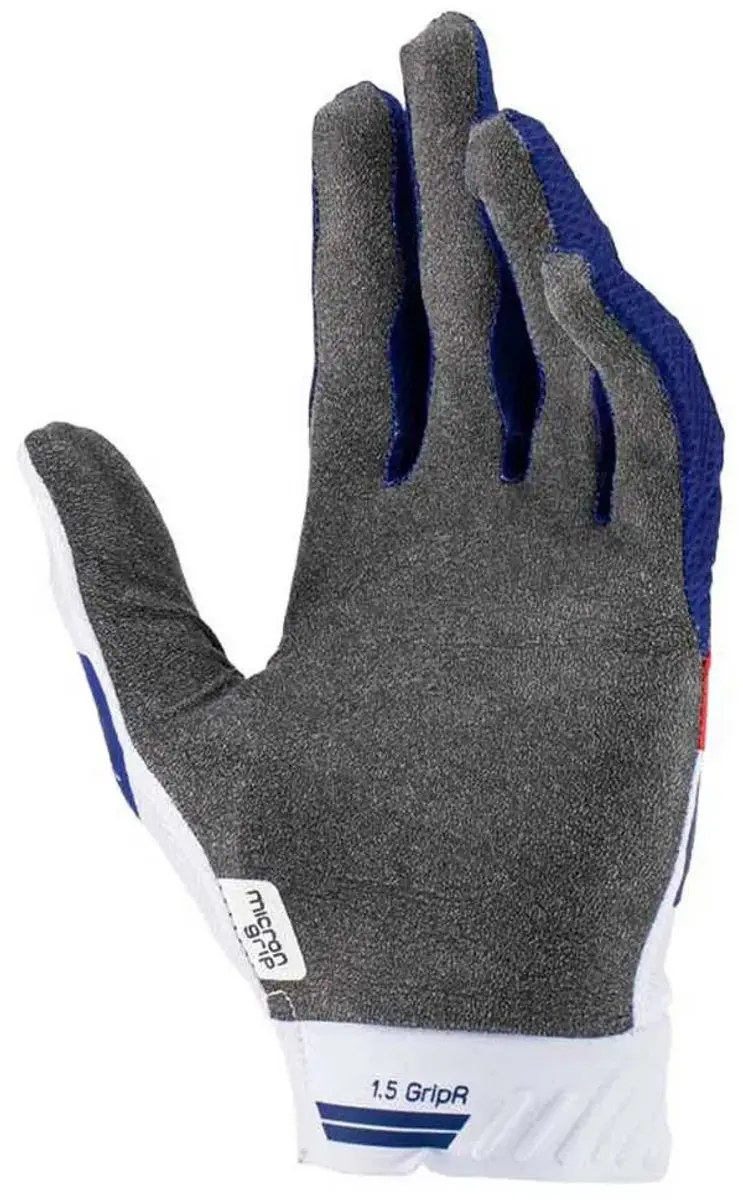 Leatt Moto 1.5 GripR Handschoenen - XL - Blauw/Rood/Wit - afbeelding 4 van 6