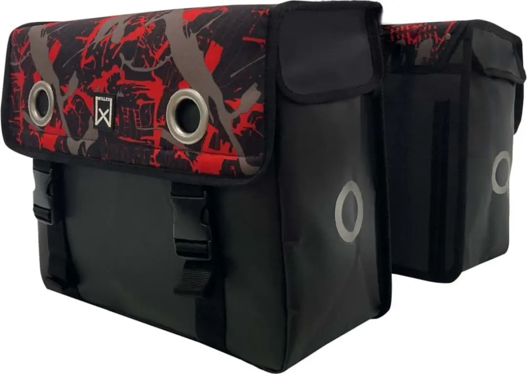 Willex Dubbele Bisonyl Tas 30L - FIRE