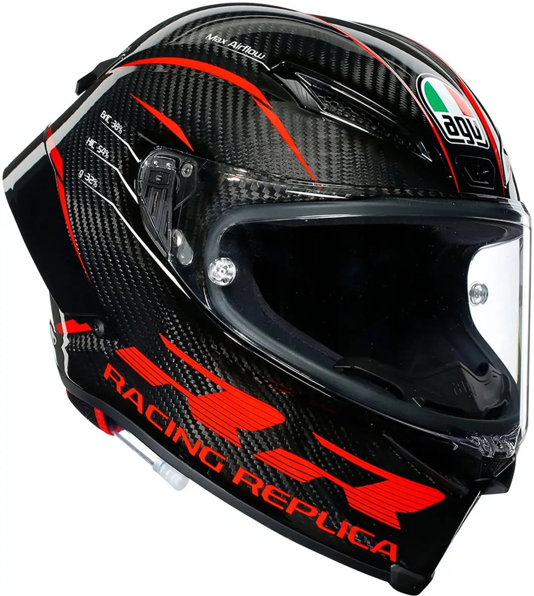 AGV Pista GP RR E2206 DOT MPLK Performance Carbon Rood 005 Integraalhelm