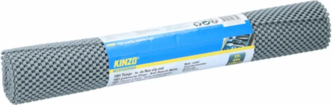 Kinzo Antislipmat 45x125cm PVC - Zwart - afbeelding 2 van 6