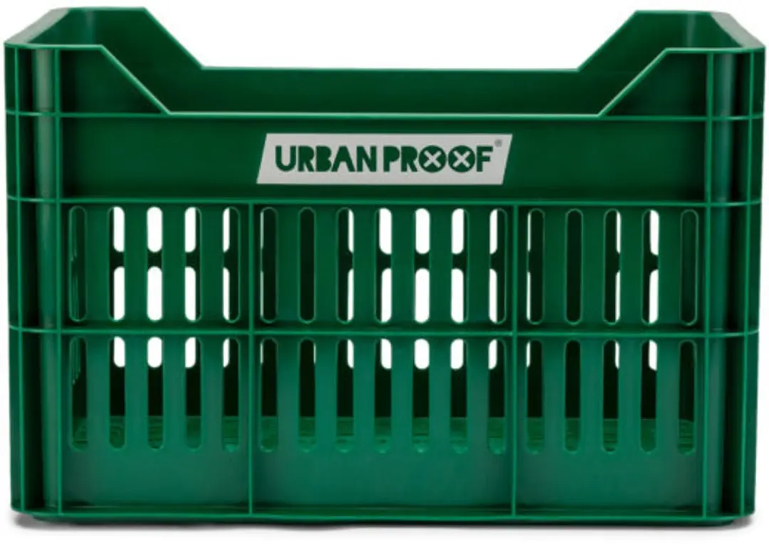 URBAN PROOF Click Fietskrat 35L - Donkergroen - afbeelding 4 van 6