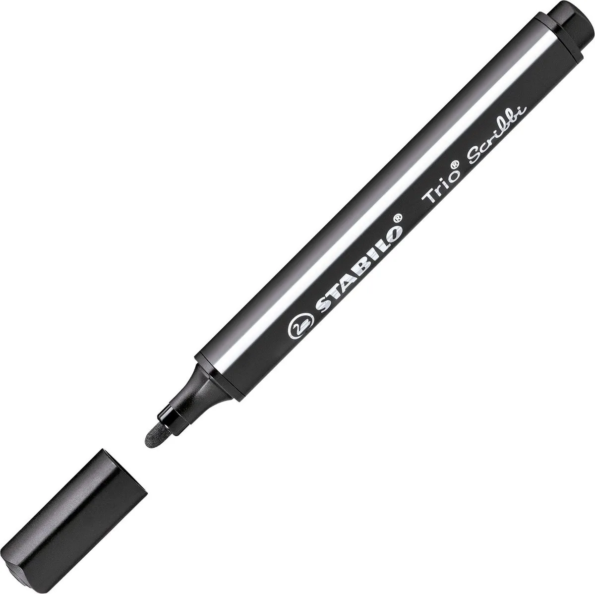 STABILO Trio Scribbi Viltstift Zwart