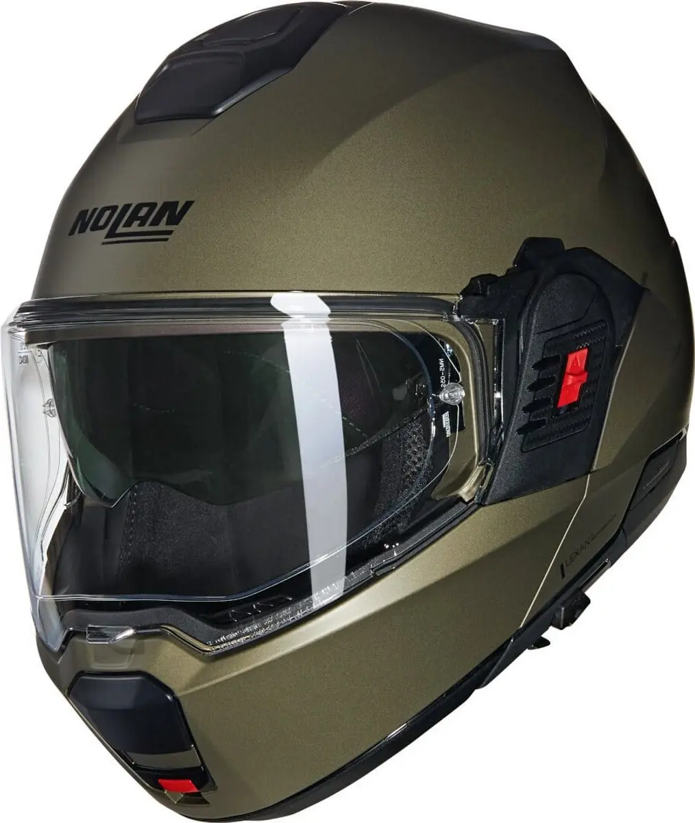 Nolan N120-1 Classico Nobile 315 Stone Mat Systeemhelm