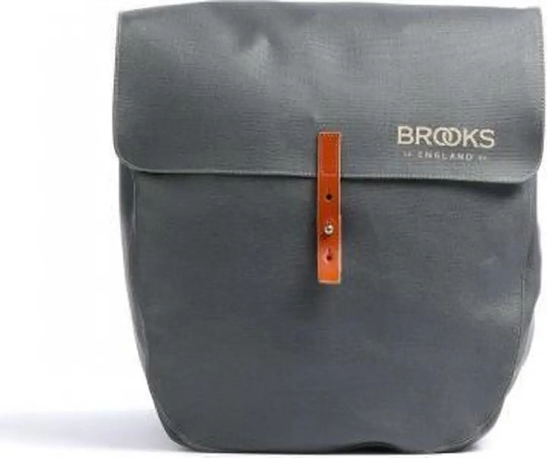 Brooks Brick Lane Fietstas Dubbel - 24L - Grijs/Bruin - afbeelding 6 van 6