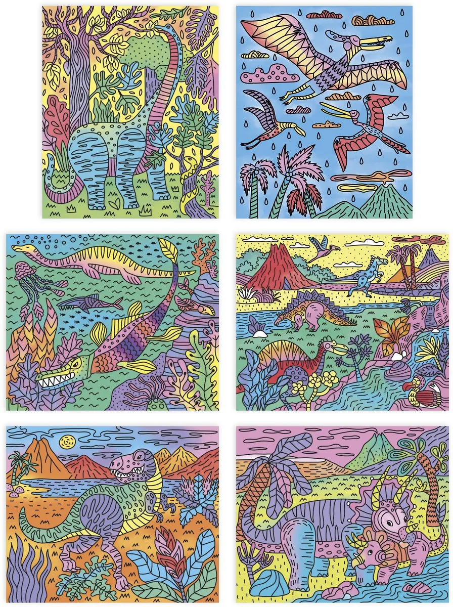 Janod Magisch Schilderij Dinosaurus